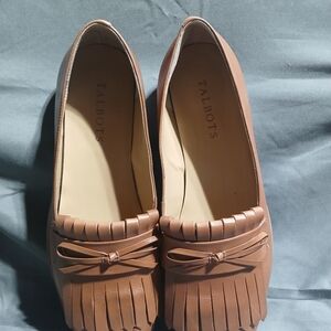 Talbots Women's Tan Leather Flats